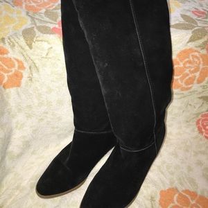 LIBELLE GREMAN FAUX‎ FUR LINED SUEDE BOOTS